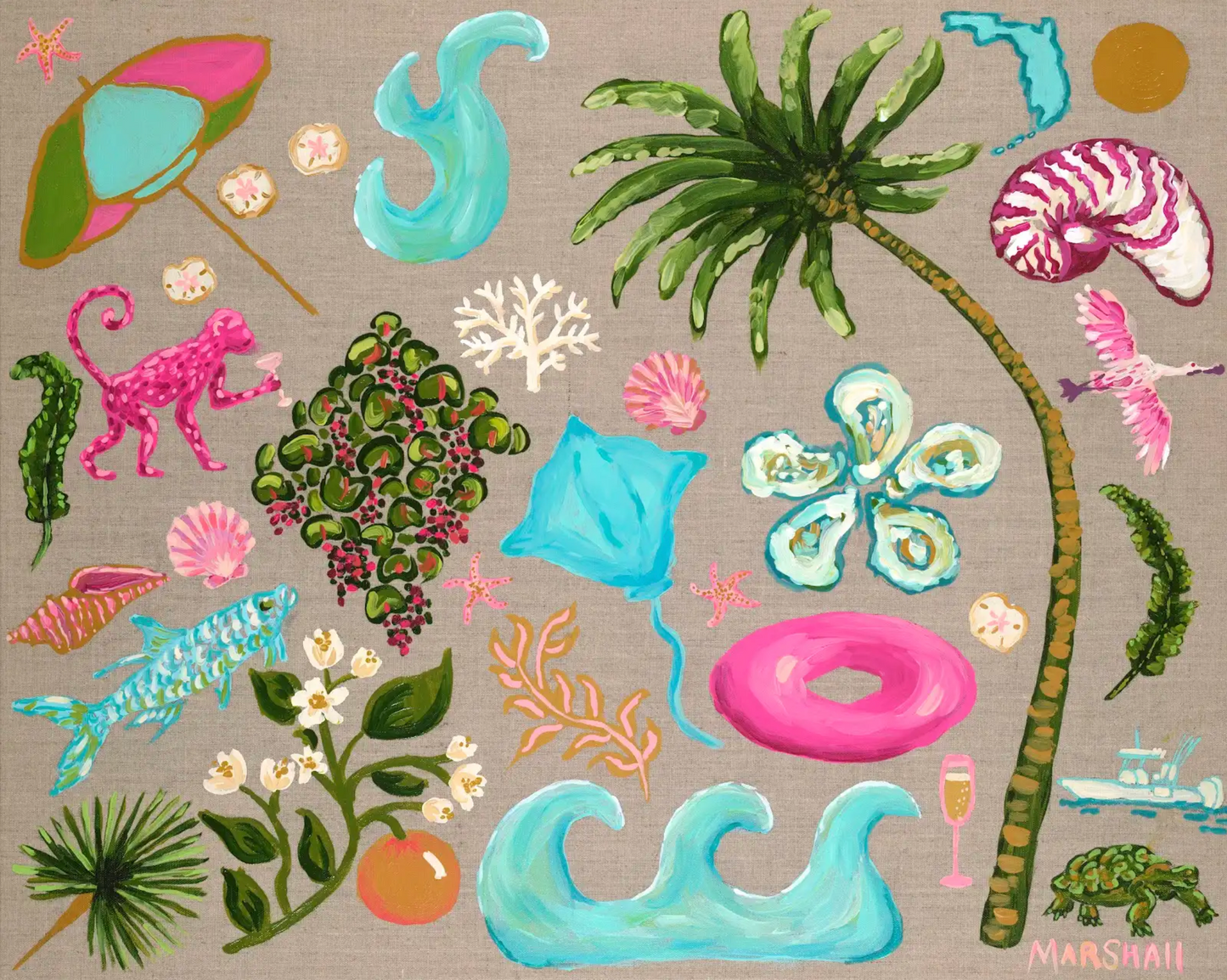 "Club Paradise" Fine Art Print